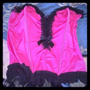 On HOLD - Torrid Corset Hot Pink Size 3